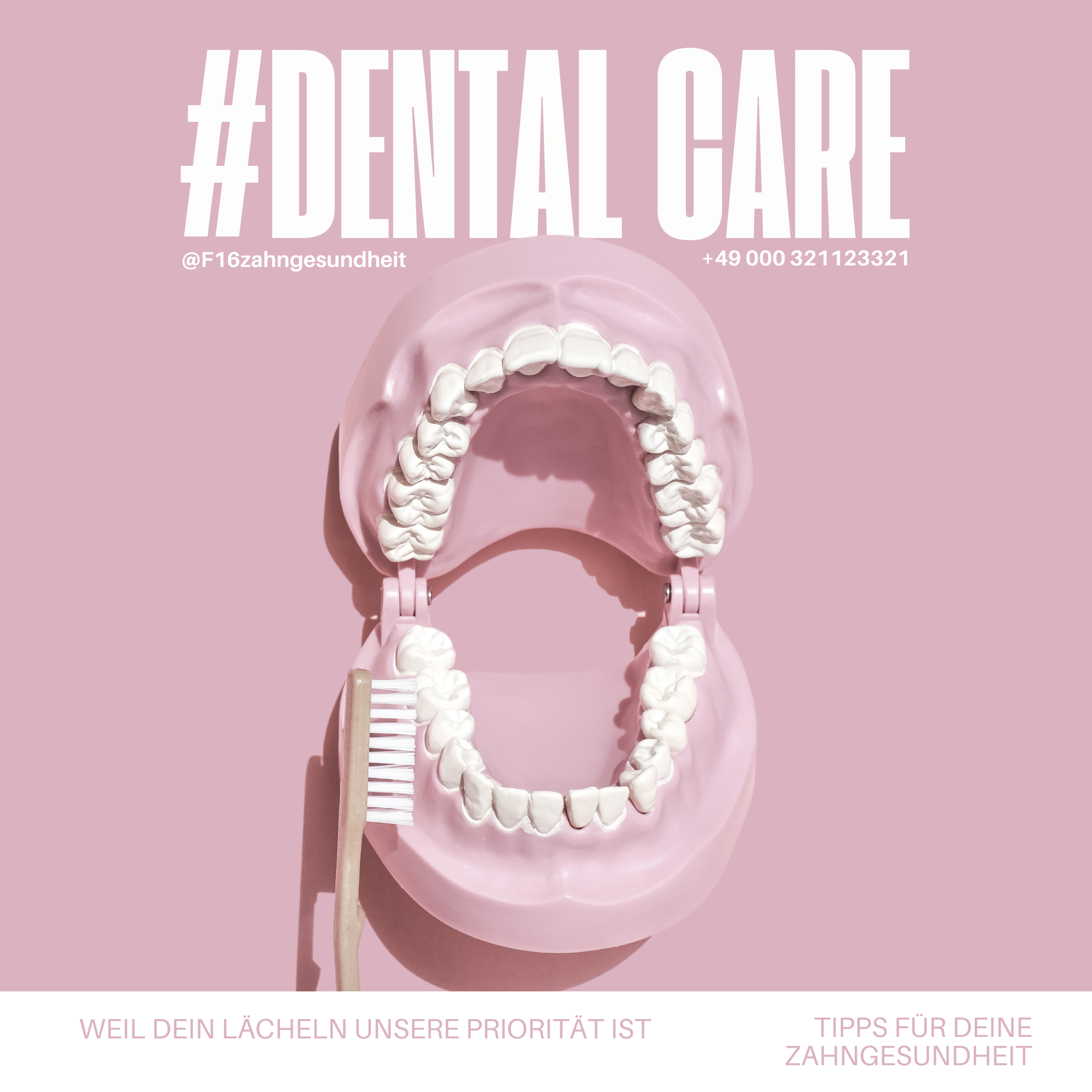 Stand out! My captivating designs help dentists attract new patients and engage existing ones through social media.